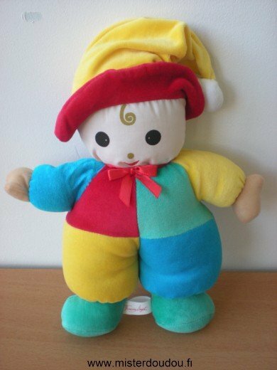 Doudou Françoise Saget multicolore