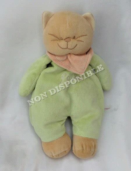 Je cherche un doudou chat Patou vert BENGY