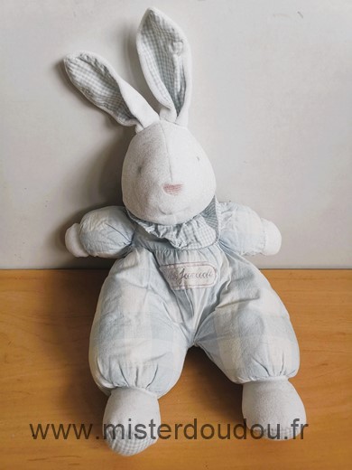 Jacadi Lapin Bleu blanc vichy bebe jacadi - Très bon état