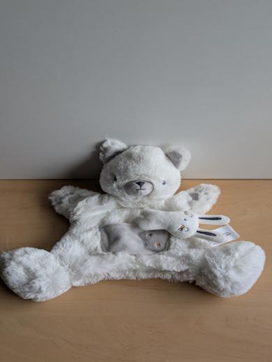 Simba toy Ours Blanc poche lapin - Très bon état