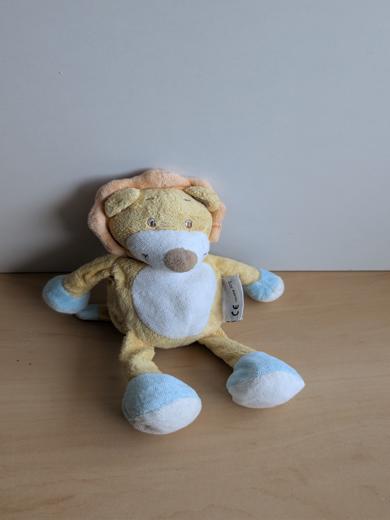 Lion Jaune blanc bleu Amtoys