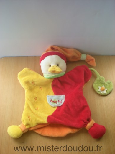 Baby nat Canard Jaune rouge orange - Très bon état