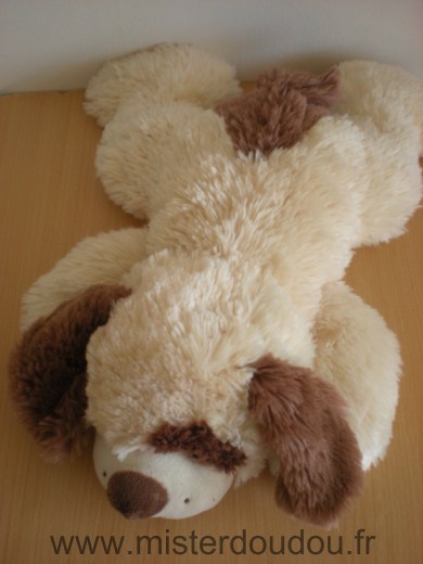 Gipsy Chien Peluche beige marron - Très bon état