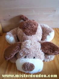 Kiabi baby Chien Beige marron blanc - Très bon état