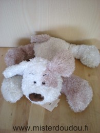 Marks et spencer Chien Ecru beoge nez en velour marron - Neuf