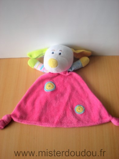 Marque Inconnue Chien Triangle rose - Très bon état