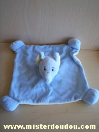 Marque Inconnue Eléphant Bleu dessus jaune dessous - Très bon état