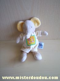 Moulin roty Eléphant Beige jaune - Très bon état