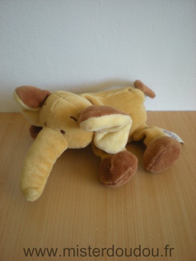 Noukie s Eléphant Marron - Très bon état