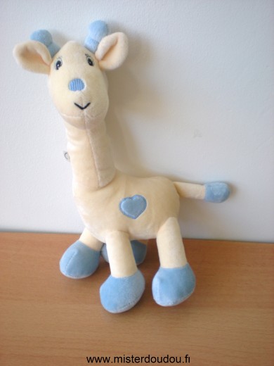 Arthur et lola Girafe Jaune bleu - Très bon état