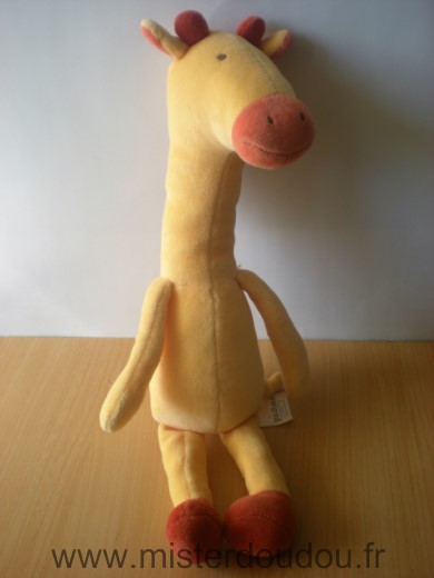 Moulin roty Girafe Jaune orange - Très bon état