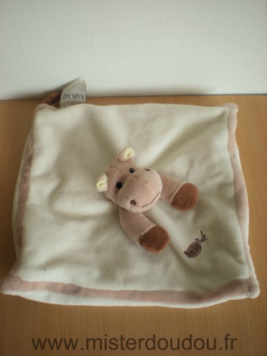 Baby nat Hippopotame Ecru beige - Très bon état