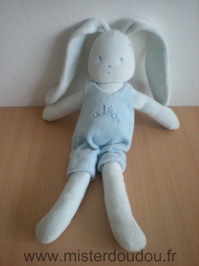 Aubisou Lapin Bleu salopette bleu aubisou - Très bon état