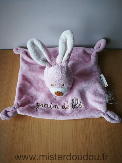 Grain de ble Lapin Rose blanc - Très bon état