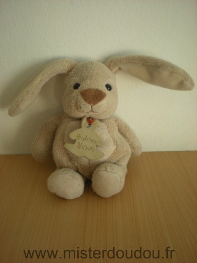 Histoire d ours Lapin Beige - Très bon état