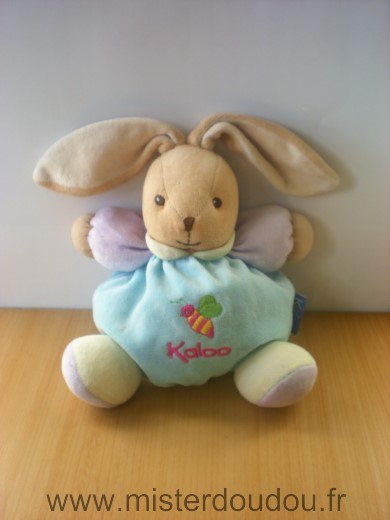 Kaloo Lapin Bleu mauve abeille - Très bon état