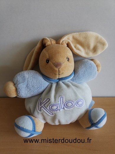 Kaloo Lapin Bleu pti lapinou blue - Très bon état