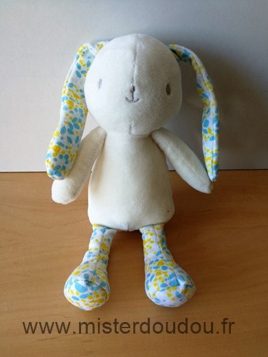 Klorane Lapin Blanc bleu jaune - Très bon état