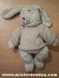 Moulin roty Lapin Beige pull beige - Très bon état