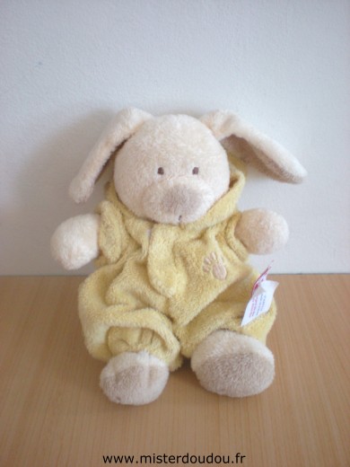 Orchestra Lapin Lapin beige deguisé en ours jaune - Très bon état
