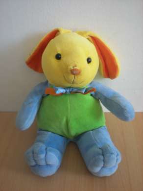 Toys r us Lapin Bleu vert jaune orange - Très bon état