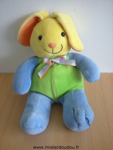 Toys r us Lapin Vert jaune bleu orange - Bon état
