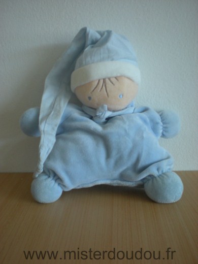 Nounours Lutin Bleu bonnet bleu - Bon état