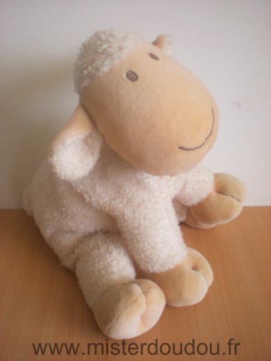Nature et découvertes Mouton Beige ecru - Très bon état