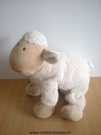 Nature et découvertes Mouton Ecru beige - Très bon état