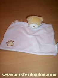 Amtoys Ours Mauve pastel beige - Très bon état