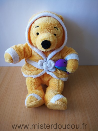 Disney Ours Winnie peignoir jaune baleine - Très bon état