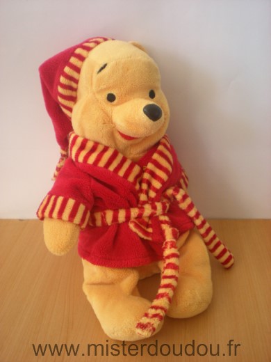 Disney Ours Winnie peignoir rouge - Très bon état