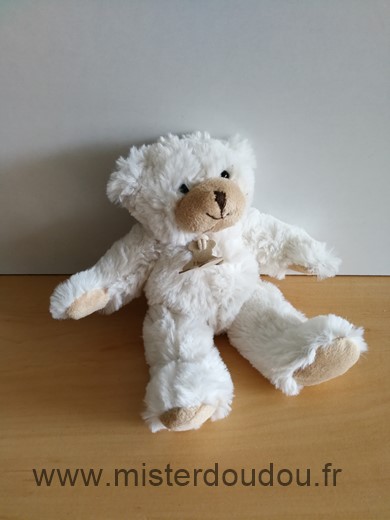 Histoire d ours Ours Blanc beige - Très bon état