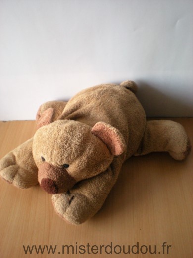Nicotoy Ours Beige foncé marron - Très bon état