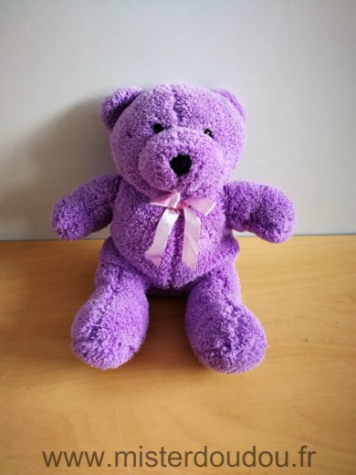 Marque Inconnue Ours Violet - Très bon état