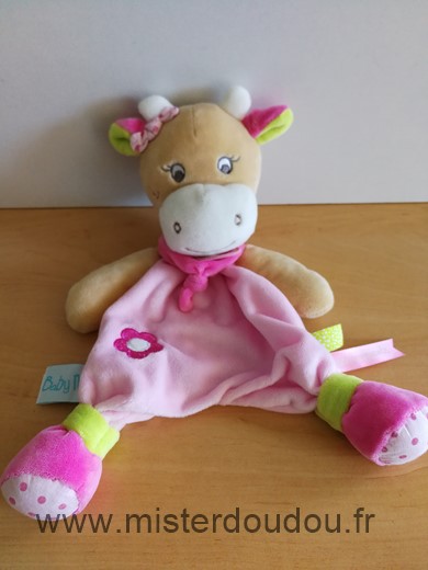 Baby nat Vache Beige rose - Très bon état