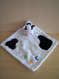 Marque Inconnue Vache Noir et blanc lettres a b c - Très bon état